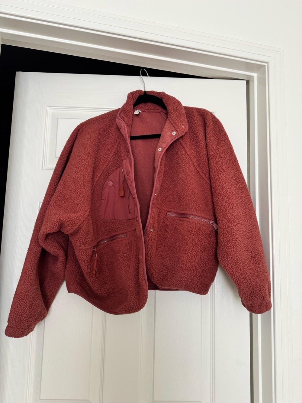 FREE PEOPLE Hit the Slopes Fleece Jacket